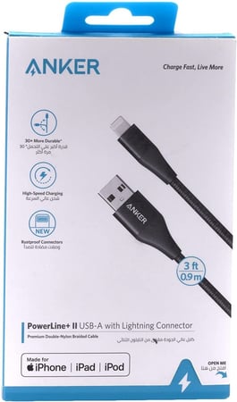 آنكر كيبل PowerLine+II