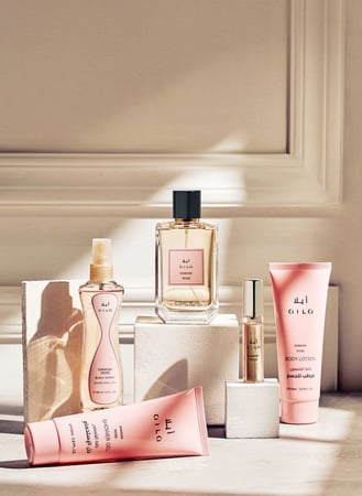 طقم عطر ايلا باقة الورد الدمشقي النسائي