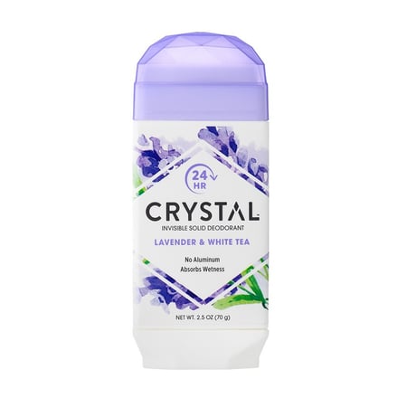 مزيل عرق كريستال الطبيعي لافندر والشاي الأبيض