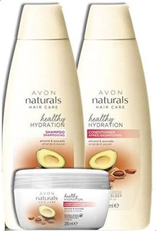 مجموعة اللوز و الأفوكادو للعناية بالشعر