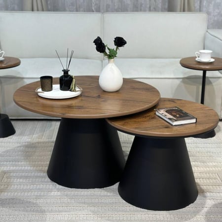 طقم طاولتين عمود