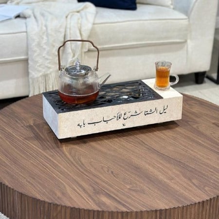 موقد رخام فاخر بتصميم عصري