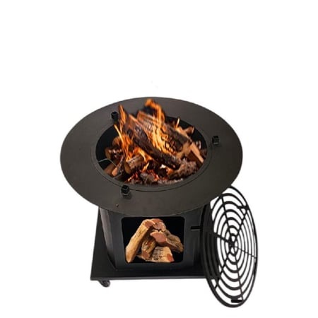 منقل شوي خارجي لون اسود  winter