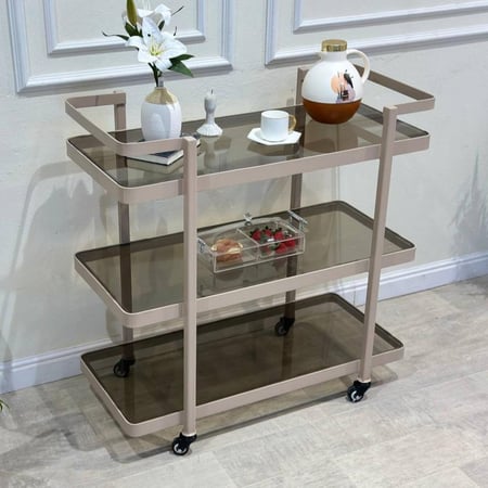 عربية 3 دور  زجاج بني حديد شمباني