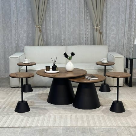 طقم طاولتين عمود