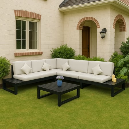 طقم جلسة خارجية 7 أشخاص