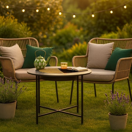 منقل شوي حديد دائري (TL)