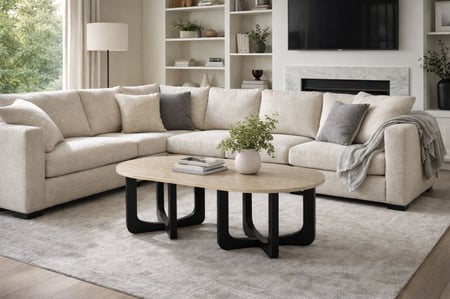 طاولة قهوة بتصميم عصري فاخر