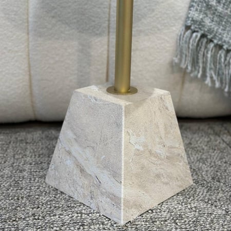 طاولة خدمة دائري بديل رخام