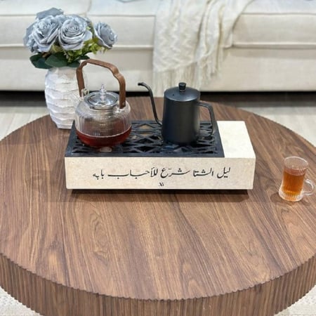 موقد رخام فاخر بتصميم عصري