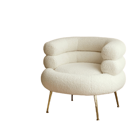 كرسي فرو أبيض