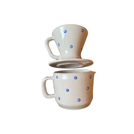 V60 طقم الخرز الازرق