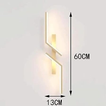 إضاءة حائطية بدون تمديدات لمبة جدارية بطارية 60 سم