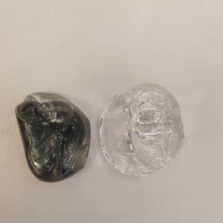 نجف أحجار كريستال بإضاءة سقفية أنيقة