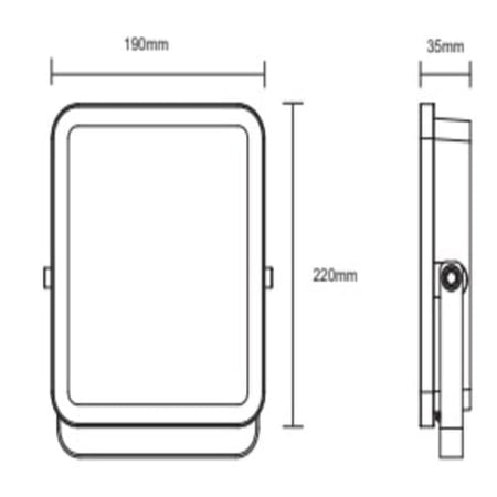 كشاف ليد 50 وات KODAK - اضاءة خارجية - كشاف قوي