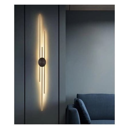 اضاءة جدارية مودرن ليد 90 سم اضاءة اصفر LED