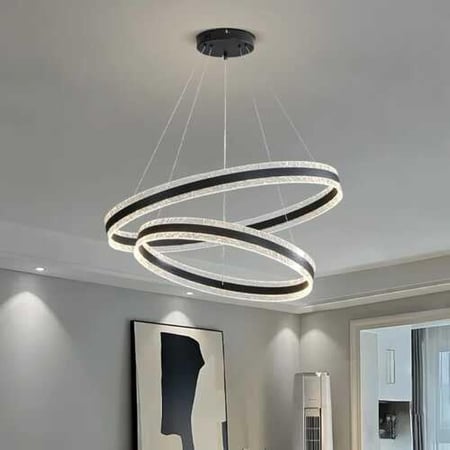 ثريا مودرن سقفية عصرية اسود – تصميم فاخر لصالات ومداخل المنزل