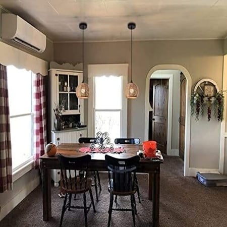 نجف مودرن علاقي ريفية  منسوجة على الطراز  القديم