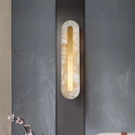 ثريا جدارية مودرن رخام  طبيعي  - نجف جدارية رخام - ثريات جدارية رخام