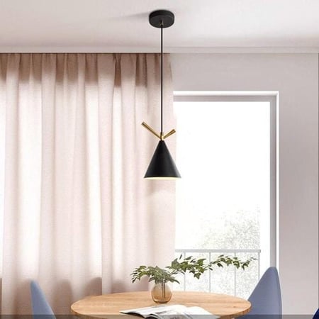 ثريات سقف مودرن اسود استايل اوروبي