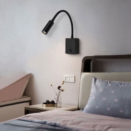 لمبات جدارية مودرن ليد 3 وات اضاءة صفراء