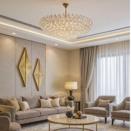 ثريا سقف كريستال اضاءة ليد-نقطة الاضاءة