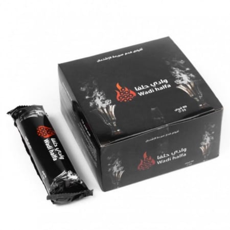 فحم بخور  دائري  اصلي سريع الاشتعال وادي حلفا