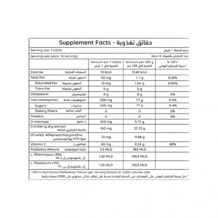 يوراتين 14 قرص للمضغ