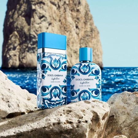 عطر دولتشي اند غابانا لايت بلو كابري ان لوف للرجال 100 مل Light Blue Capri In Love