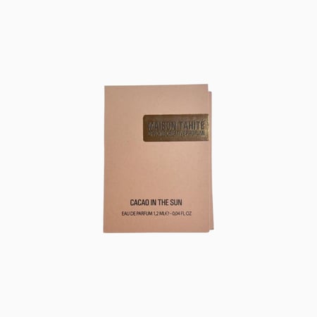 عينة عطر كاكاو ان ذا صن ميزون تهيتي 1.2 مل Cacao In The Sun  Maison Tahité