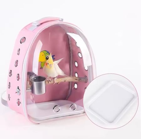 حقيبة ظهر  للطيور والببغوات والقطط والحيوانات الاليفة