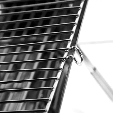 منقل الشوي العجيب قابل للطي من الستانلس ستيل - متجر العجيب والغريب