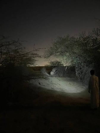 كشاف رأس رحلات 3 في 1 قابل للشحن