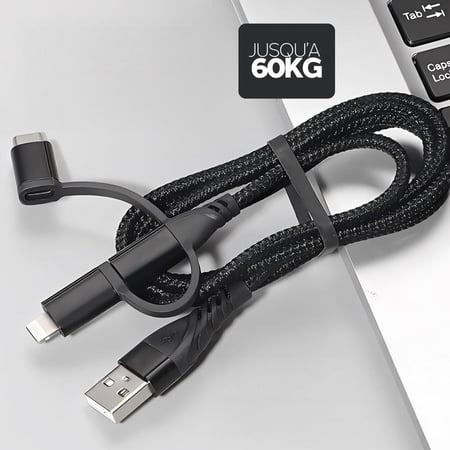 سلك شاحن جوال متعدد 2x3