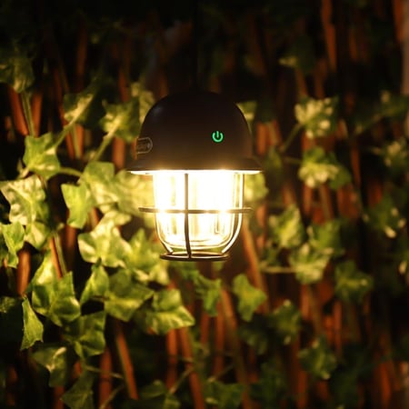 لمبة شحن بحبل تعليق - لوازم الرحلات