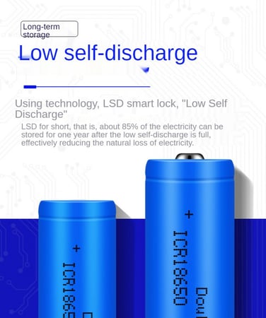 بطارية ليثيوم 1000 mAh - متجر العجيب والغريب