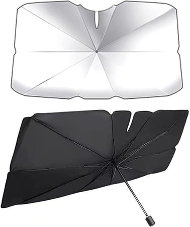 مظلة سيارة داخلية - مظلات سيارات - اكسسوارات سيارات - العجيب والغريب