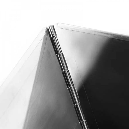 منقل الشوي العجيب قابل للطي من الستانلس ستيل - متجر العجيب والغريب