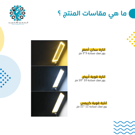 لمبة ليد لونين USB - متجر العجيب والغريب