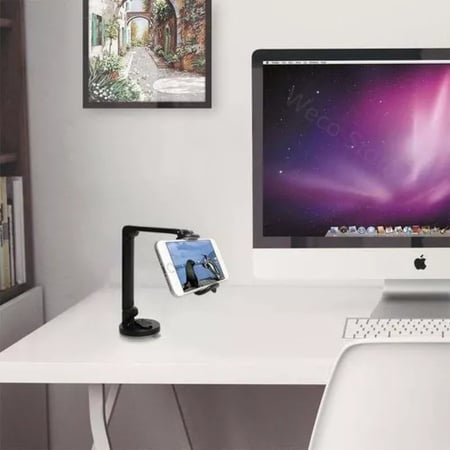 حامل جوال رقبة بقاعدة شفط - متجر العجيب والغريب