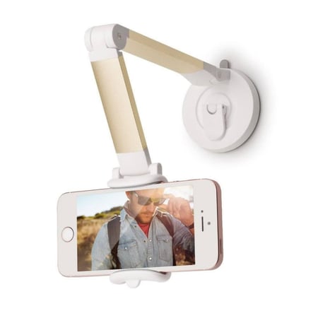 حامل جوال رقبة بقاعدة شفط - متجر العجيب والغريب