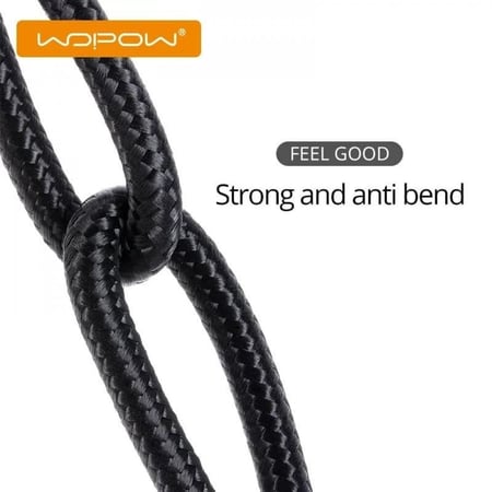 سلك ايفون 200 سم  WOPOW - الكترونيات - متجر العجيب والغريب