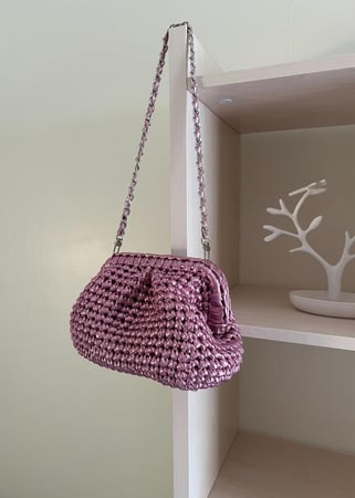 Clutch strap - Light pink