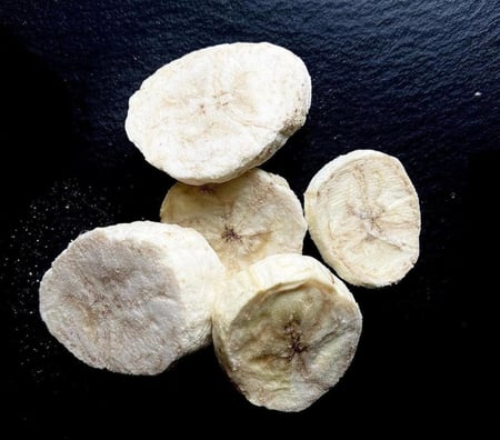 موز مجفف مقرمش