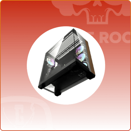 (Case) الكيس GameOne PHANTOM X7 Black PC Case