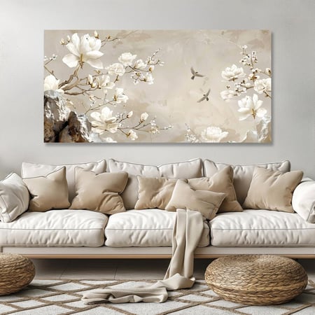 لوحة جدارية فنية - تجريدي تصميم عصري