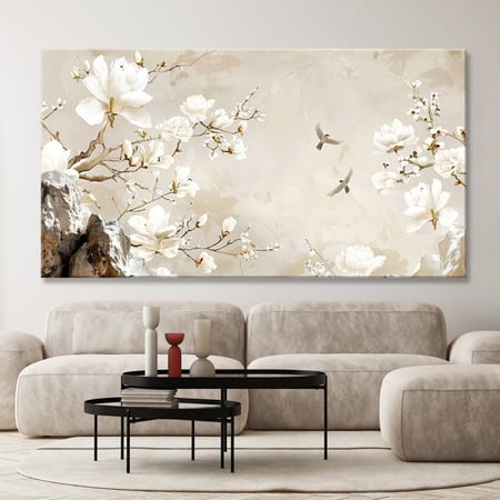 لوحة جدارية فنية - تجريدي تصميم عصري