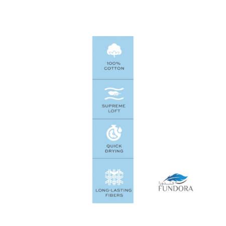 منشفة قطنيه منشفة امريكية فندقية ناعمة سريعة الامتصاص