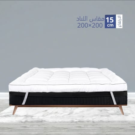 لباد ملكي فاخر قطن 200×200 / 15 سم
