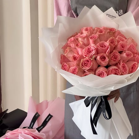 ٤٠ وردة جوري |40 PINK ROSES